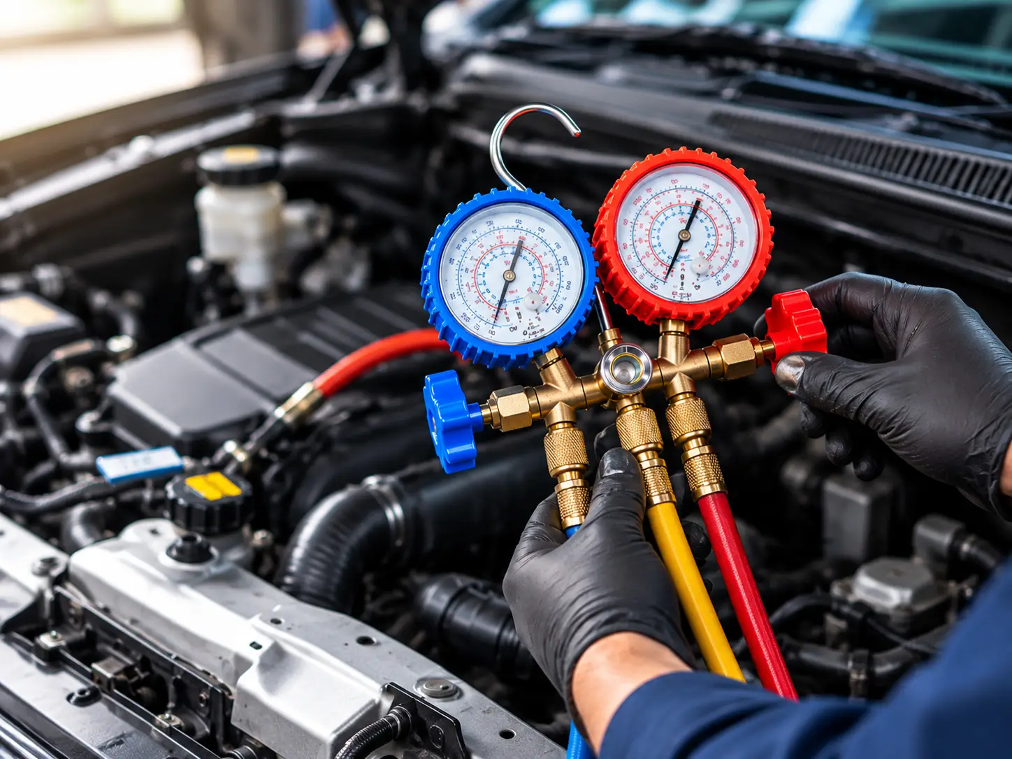 Car aircon regas image